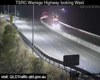 Traffic Cam Toowoomba Bypass - Second Range Crossing Warrego Highway - West - West
