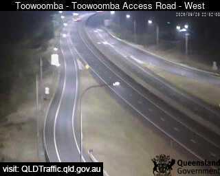 Traffic Cam Toowoomba Bypass - Toowoomba Access Road - West - West