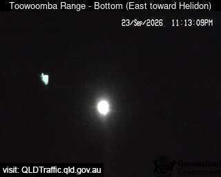 Traffic Cam Toowoomba - Bottom of Range - East  - NorthEast