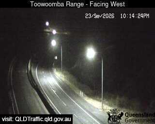 Traffic Cam Toowoomba - Range Saddle - West - SouthWest