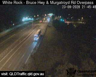 Traffic Cam White Rock - Bruce Highway & Murgatroyd Road Interchange - South - South