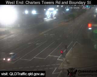 Traffic Cam West End - Charters Towers Road & Boundary Street - South - South