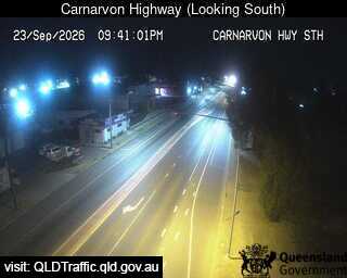 Traffic Cam Roma - Carnarvon Hwy - South - SouthWest